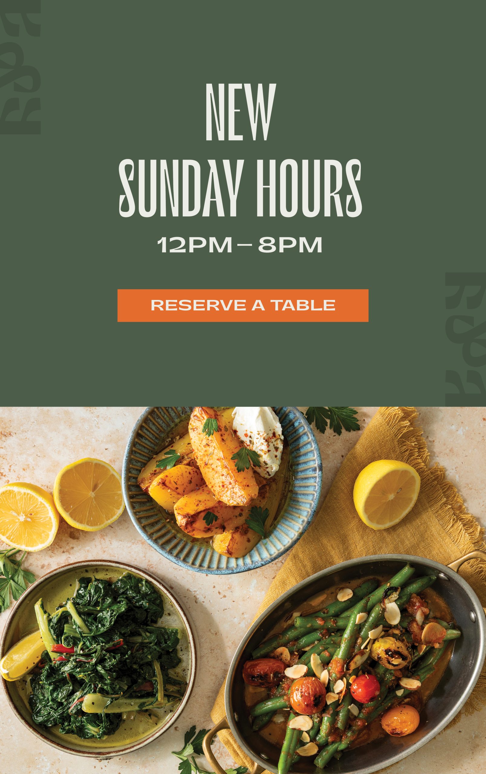 New Sunday Hours